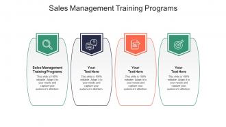 Sales management training programs ppt powerpoint presentation professional gridlines cpb