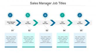 Sales Manager Job Titles In Powerpoint And Google Slides Cpb
