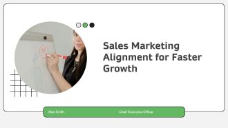 Sales Marketing Alignment For Faster Growth PPT Outline AT