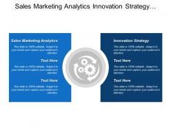 Sales marketing analytics innovation strategy purchase product external audience