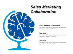 Sales marketing collaboration ppt powerpoint presentation styles backgrounds cpb