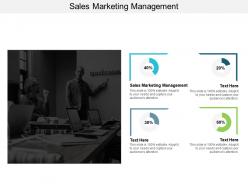 Sales marketing management ppt powerpoint presentation gallery designs download cpb