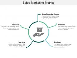 Sales marketing metrics ppt powerpoint presentation professional model cpb