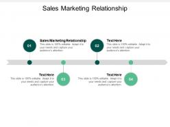 Sales marketing relationship ppt powerpoint presentation file slides cpb