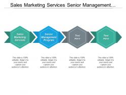 Sales marketing services senior management program organizational solutions cpb
