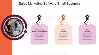 Sales Marketing Software Small Business In Powerpoint And Google Slides Cpb