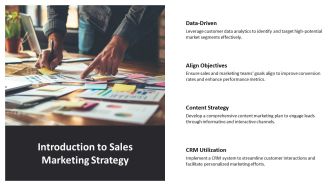 Sales Marketing Strategies For Business Success PPT Template AT Captivating Analytical