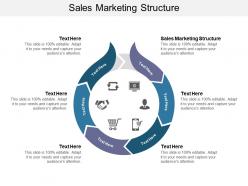 Sales marketing structure ppt powerpoint presentation slides graphics tutorials cpb