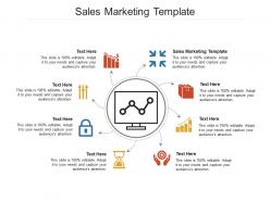 Sales marketing template ppt powerpoint presentation professional ideas cpb