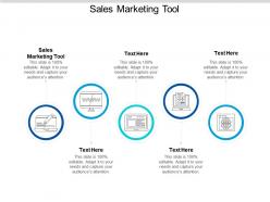 Sales marketing tool ppt powerpoint presentation infographics template cpb