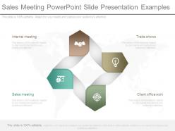 Sales meeting powerpoint slide presentation examples