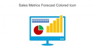 Sales Metrics Forecast Colored Icon In Powerpoint Pptx Png And Editable Eps Format