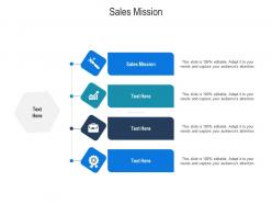 Sales mission ppt powerpoint presentation show layout ideas cpb