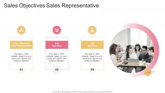 Sales Objectives Sales Representative In Powerpoint And Google Slides Cpb