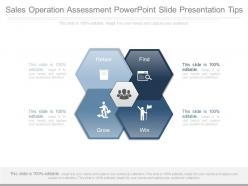 Sales operation assessment powerpoint slide presentation tips
