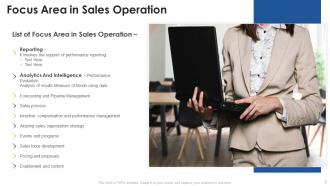 Sales Operation Powerpoint Ppt Template Bundles