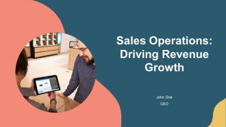 Sales Operations Driving Revenue Growth PPT Sample AT