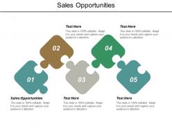 Sales opportunities ppt powerpoint presentation pictures slides cpb