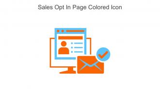 Sales OPT In Page Colored Icon In Powerpoint Pptx Png And Editable Eps Format