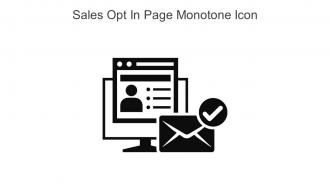 Sales OPT In Page Monotone Icon In Powerpoint Pptx Png And Editable Eps Format