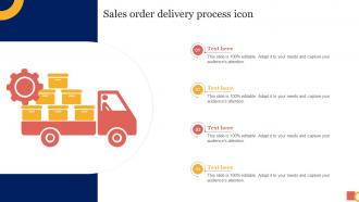 Sales Order Delivery Process Icon