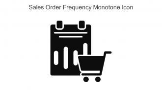 Sales Order Frequency Monotone Icon In Powerpoint Pptx Png And Editable Eps Format