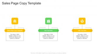 Sales Page Copy Template In Powerpoint And Google Slides Cpb