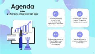 Sales Performance Improvement Plan Powerpoint Presentation Slides Customizable Image