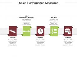 Sales performance measures ppt powerpoint presentation inspiration master slide cpb