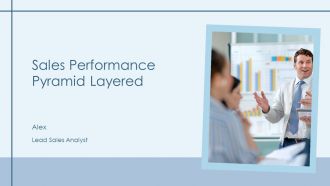 Sales Performance Pyramid Layered PPT Graphics AT