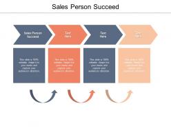 Sales person succeed ppt powerpoint presentation icon templates cpb