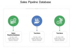 Sales pipeline database ppt powerpoint presentation inspiration master slide cpb
