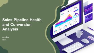 Sales Pipeline Health And Conversion Analysis PPT Graphics AT