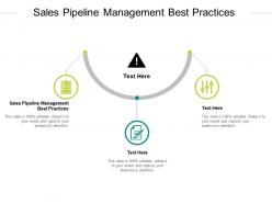 Sales pipeline management best practices ppt powerpoint presentation file template cpb