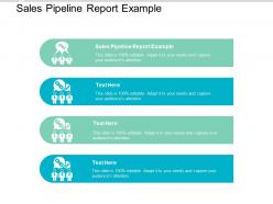 Sales pipeline report example ppt powerpoint presentation icon graphic images cpb