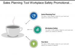 Sales planning tool workplace safety promotional advertising sales meeting agendas