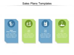 Sales plans templates ppt powerpoint presentation summary graphics example cpb