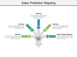 Sales prediction mapping ppt powerpoint presentation file inspiration cpb