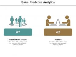 Sales predictive analytics ppt powerpoint presentation pictures summary cpb