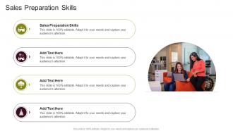 Sales Preparation Skills In Powerpoint And Google Slides Cpb