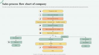Sales Process Flow Chart Of Company
