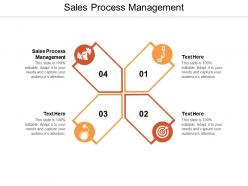 Sales process management ppt powerpoint presentation layouts graphics example cpb