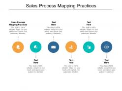 Sales process mapping practices ppt powerpoint presentation infographic cpb