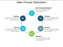 Sales process optimization ppt powerpoint presentation infographic template graphics cpb