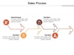 Sales process ppt powerpoint presentation infographic template graphics cpb