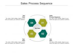 Sales process sequence ppt powerpoint presentation good cpb