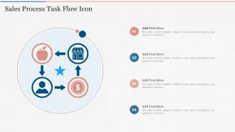 Sales Process Task Flow Icon