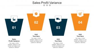 Sales Profit Variance Ppt Powerpoint Presentation Pictures Structure Cpb