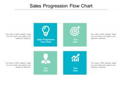 Sales progression flow chart ppt powerpoint presentation portfolio graphics pictures cpb
