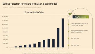 Sales Projection For Future With User Based Model Managed Services Pricing And Growth Strategy